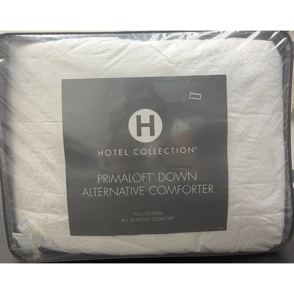 Hotel Collection Primaloft FULL/QUEEN Luxury Down Alternative Comforter